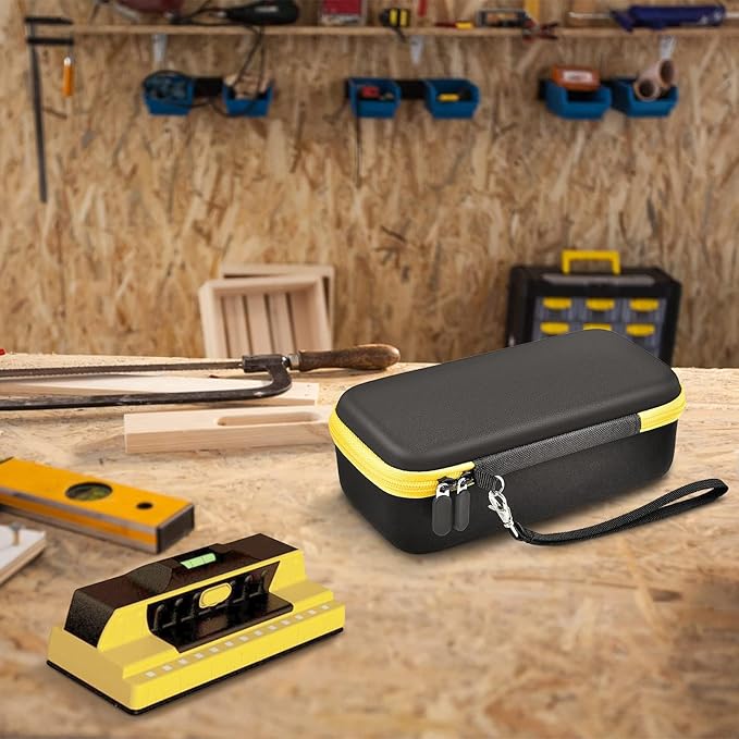 GWCASE Case Compatible with Franklin Sensors ProSensor M210 710PRO 710 Professional Stud Finder. Carrying Travel Storage Bag Holder with Mesh Pocket for Battery & Other Accessoires (Box Only)