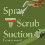 BISSELL Little Green Multi-Purpose Portable Carpet and Upholstery Cleaner, Car and Auto Detailer, with Exclusive Specialty Tools, Green, 1400B