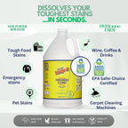 Whip It Cleaner Concentrate, Multi Purpose Stain Remover, Plant Based Enzyme Cleaner, Cleaning Food, Grease, Coffee, Wine, Baby Stains, Over 500 uses, Made in the USA, 1 Gallon,128-ounce