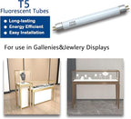 F4T5/D Linear Fluorescent Tube,6" T5 4W Daylight Camping Lantern Bulb,High Output Under Cabinet Bulb,G5 Base 6500K 4Pack