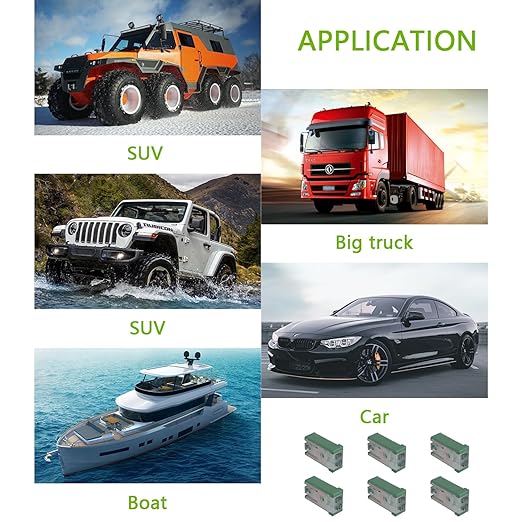 40A 32V Mini Slotted Automotive MCASE Shaped Cartridge Fuse Kit(Pack of 6pcs,40A)