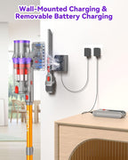 Coovy Cordless Vacuum Cleaner SU7, 580W 50Kpa 75 Minutes Runtime Stick Vacuum with Touch Screen, Anti-Tangle Wireless Powerful Lightweight Vac for Home Pet Hair Carpet Hardwood, Gold