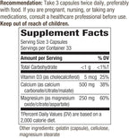 Nature's Way Calcium-Magnesium-Vitamin D Capsules, Supports Bone and Muscle Health*, 100 Capsules