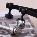 Alzassbg 5 Pack Brushed Satin Nickel Cabinet Pulls, 10 Inch(254mm) Hole Centers Cabinet Handles Kitchen Hardware Straight Bar for Cabinets and Drawer AL3082SN