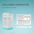 Biosil Collagen Generator - 60 Original Capsules, Pack of 2 - with Patented ch-OSA Complex - Generates & Protects Your Own Collagen - GMO Free - 60-Day Supply