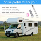 520900 232794 520789 RV Water Heater Element 1440W 120V Screw-in, Compatible with Atwood Suburban GC6AA GC10A GCH6A SW Series(1Set)