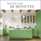 AMY HOWARD AT HOME Chalk-Based One Step Paint for Furniture, Cabinetry, Decor, Finish, and More | No Stripping, Sanding, or Priming | Dark Base | 32 Ounce | Easy Street