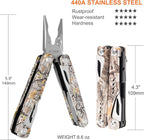Multitool - 26 in 1 Multi Tool Pliers with Pocket Knife, Bottle Opener, Saw, EDC for Survival Camping, Hunting and Hiking, Stainless Steel