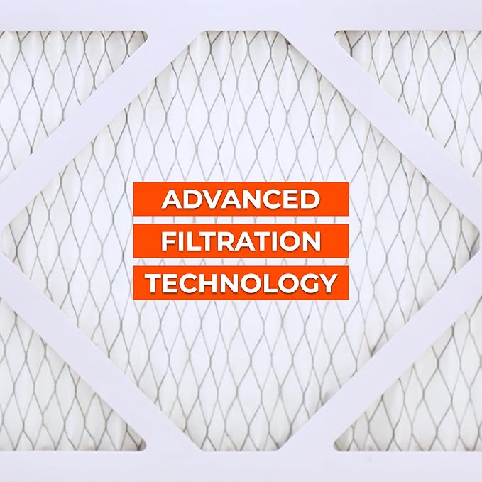 Tiger Tough 21x19x1 MERV 8 MPR 600-800 Air Filter, High-Performance AC Furnace & HVAC Filter, 12-Pack