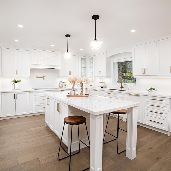 Dimmable Vintage LED Edison Bulbs, 6W, Equivalent 60W, 750lm, Daylight 5000K, 90+ CRI, ST58 Antique LED Filament Bulbs, E26 Medium Base, Clear Glass, Pack of 12