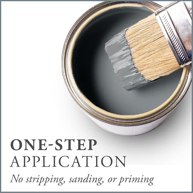 AMY HOWARD AT HOME Chalk-Based One Step Paint for Furniture, Cabinetry, Decor, Finish, and More | No Stripping, Sanding, or Priming | Medium Base | 16 Ounce | Park Avenue