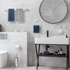 10-Pieces Brushed Nickel Bathroom Accessories Set, Stainless Steel Bathroom Hardware Set, Towel Racks for Bathroom Wall Mounted 24 Inch Bath Towel Bar Set.