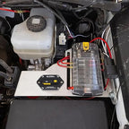 GLOSO Circuit Breaker 175A Marine Panel Mount Automotive RV E9F 90° (3/8" Stud, 175 Amp)