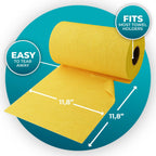 200 Pack Microfiber Cleaning Cloth Roll - Tear Away Reusable Paper Towels Washable, 11.8" Ultra Absorbent Cleaning Supplies for Housekeeping, Cleaning Rags Microfiber Towel, Lint Free Cloth Value Pack