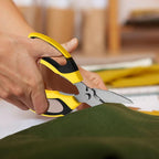 Utility Scissors Heavy Duty: 8-Inch sharp Scissors All Purpose heavy duty, Serrated Blades Cut Carpet, Cardboard, Wire, Leather, Fabric, Multipurpose Shears for Kitchen, Garden, Office, Craft