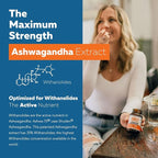Ashwa-70®: Ashwagandha Extract - 35% Withanolides | Max Strength, Highest Withanolide Concentration - Mood & Performance - Enhanced Absorption with BioPerine® Black Pepper (60 Capsules)