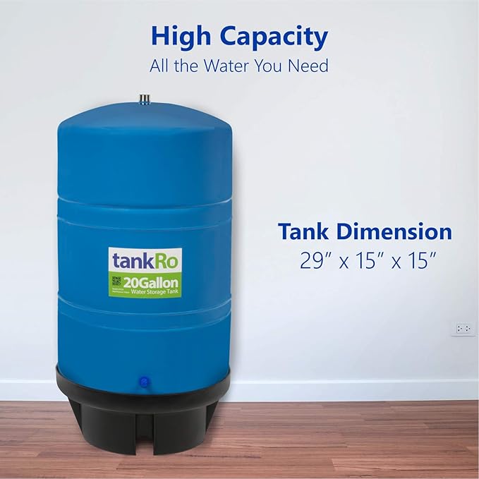 20 Gallon Reverse Osmosis Water Filtration System Expansion Tank