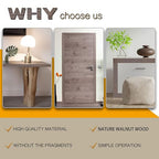 GSCIT Club Walnut Wood Veneer, 8 inch x 25ft Wood Edge Banding Pre-glued Flexible, 7.87 inch Veneer Tape Banding for Cabinet Repair Furniture Restoration