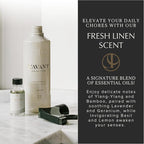 L'AVANT Collective Multipurpose Surface Cleaner Set of 3 | Provides a Powerful Clean to Remove Grease & Grime | High Performing Luxurious Ingredients Fresh Linen Scent Kitchen Home Decor Hostess Gifts