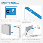 Simply 16x25x4 Air Filter MERV 8, MPR 600, 1 Pack, For Home AC Furnace & HVAC (Actual Size: 15.75"x24.75"x3.75") DUST Pet & Allergy Control