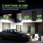 ALUSSO® 20W/40W/55W LED Outdoor Motion Sensor Wall Light, 3000K/4000K/6500K Exterior Lighting Fixtures, 360° Rotatable Wall Pack Lights, Aluminum IP65 Waterproof Sconce for Porch Patio Garage, Black