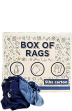 Premium Color Knit Cleaning Rags (120x5 lbs. Boxes Pallet) – Shop Rags Bulk for Workshops, Mechanics, Painters, and Home Use, Multipurpose Cotton T-Shirt Rags