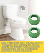 2Pcs 99-591 Toilet Tank to Bowl Replacement Gasket Compatible with Gerber toilet, ultra flush 28-380/384/385/790 tank,21-752 and 21-372 Bowl and others Replace 99-582 99-537