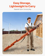 VEVOR 6-Piece Torpedo Level, 78/48/32/24/16/10 Inch All Magnetic Levels Set, Bubble Vials Ruler for 45/90/180 Degree, Aluminum Alloy Magnetic Box Leveler Tool, Shock-Resistance, SAE and Metric Scale