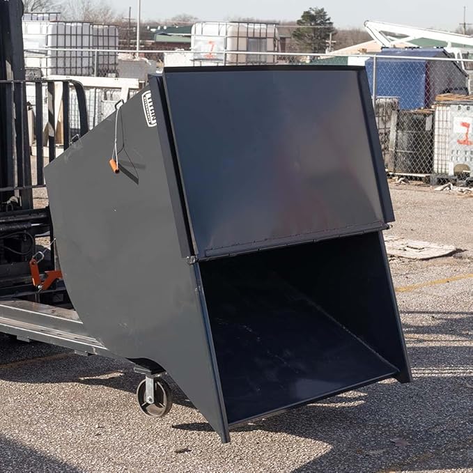 Titan Attachments Self-Dumping Hopper, Fork Lift Operated, Material Handling