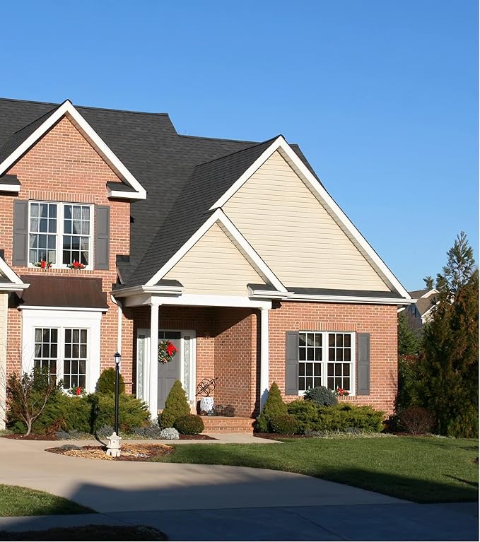 LIT-PaTH Dusk to Dawn Outdoor Post Lighting Fixture Pole Lantern, E26 Medium Base Max 60W, Aluminum Housing Plus Glass, Bulb Not Included (Black, 2-Pack)