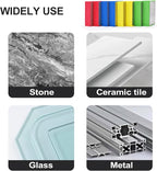 8pcs Diamond Hand Polishing Pads for Ceramic Tile Glass Grinding,Sanding Blocks Polishing 60#,100#,200#,400#