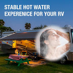 232258 RV Water Heater 2-Prong Electrode Assembly for Suburban water heaters SW Series SW-4/6/10/12/16-D/DE/DEC/DEL/DELC/DEM/DRA/DERA/DFA/DEFA DSI Electrode Probe Igniter