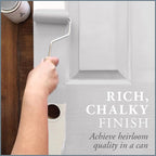 AMY HOWARD AT HOME Chalk-Based One Step Paint for Furniture, Cabinetry, Decor, Finish, and More | No Stripping, Sanding, or Priming | Ultra-Light Base | 32 Ounce | Serengeti Gray