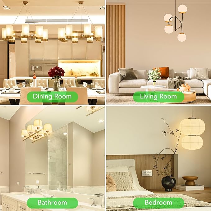 BUBO G9 LED Bulb 2700K Soft White 430 Lumens, 3W Equivalent 40W T4 G9 Halogen Replacement, 360°Beam Angle 120V Non-Dimmable No-Flicker G9 Light Bulbs for Crystal Chandelier Lighting, 6 Pack