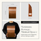 NACH Milano Pointed Rustic Metal Mailbox, Powder Coated Finish Black Mailbox, Maximum Rust Protection, Wall Mount Mailboxes for Outside, 9.5 x 4 x 15, Hardware Included, MB-44906