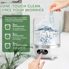 Roliwils Underwear Washing Machine | Automatic Mini Washing Machine, Portable spin dry | For underwear, socks, baby clothes | mini washing machine for travel, dorm, RV | Saves water and time