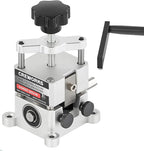 CREWORKS Wire Stripper Machine, 0.06"-1" Manual Wire Stripping Machine, Drill Compatible Copper Wire Stripping Tool for Scrap Wire with 2 Feed Hole Plates, Wire Stripper Power Tool for Cable Recycling