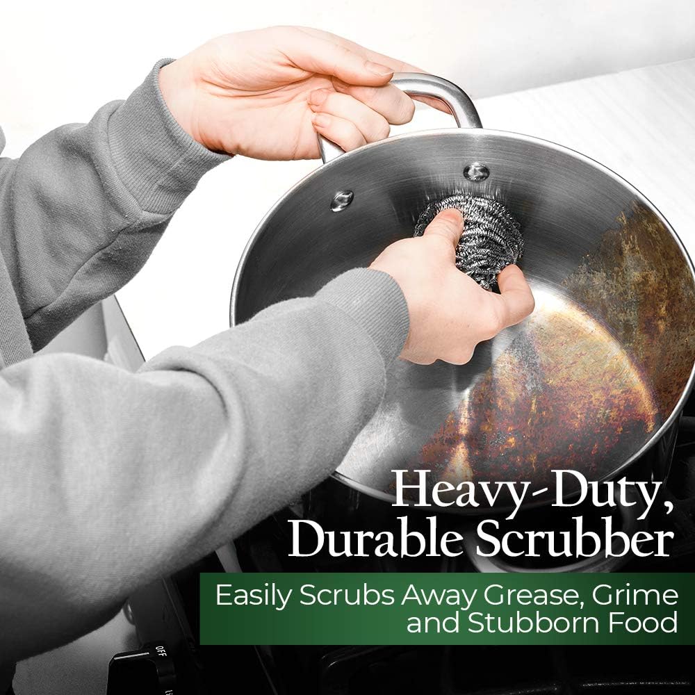 Stanley Home Products Stainless Steel Kitchen Scouring Cleaners (6 Cleaners Included)