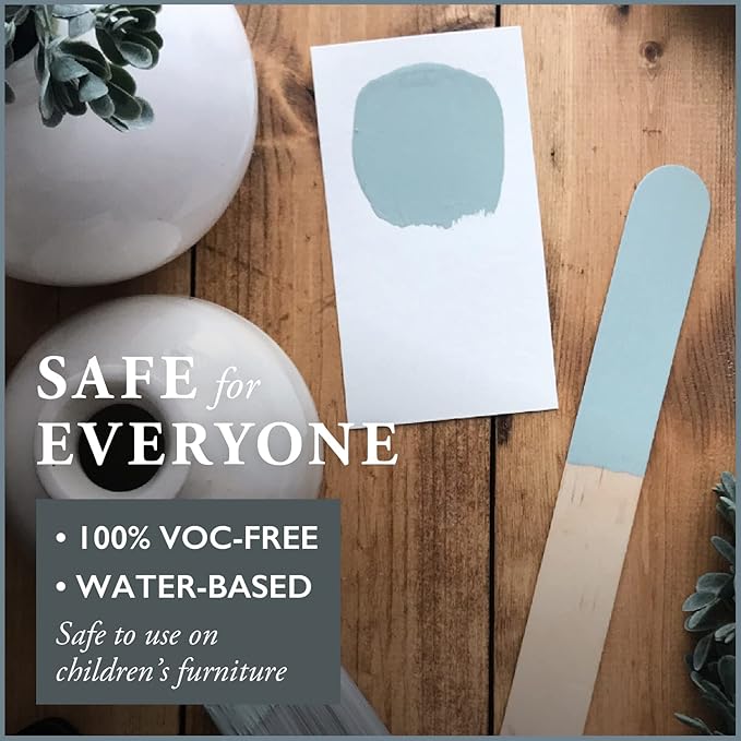 AMY HOWARD AT HOME Chalk-Based One Step Paint for Furniture, Cabinetry, Decor, Finish, and More | No Stripping, Sanding, or Priming | Ultra-Light Base | 16 Ounce | Credenza