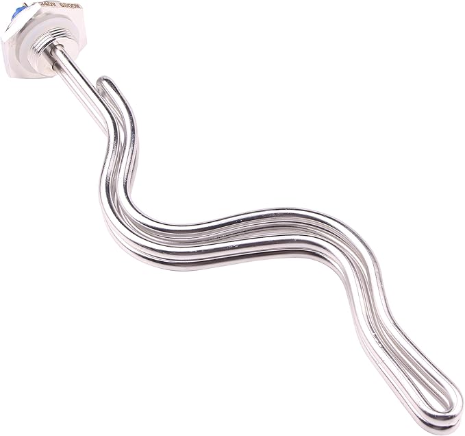 DERNORD 240V 6500W Ripple Water Heater Element Screw-In Lime Life - Ultra Low Watt Density