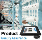 Window Screen Replacement Kit, 36"W × 90"L Durable Polyester Adjustable Screen Mesh with Retainer Spline (32ft) for DIY Project Window Screen Door Screen Replacement & Repair, Black