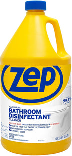Zep All-Purpose Bathroom Disinfectant Cleaner - 1 Gallon (Case of 4) ZUAPBD128 - Virucidal, Fungicidal, Mildewstat, Kills 99.9 Percent of Germs in 60 Seconds