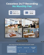 REOLINK 12MP Wired Security Camera System, 4pcs H.265 12 Megapixel UHD PoE Surveillance Cameras, Person Vehicle Pet Detection, Spotlight Color Night Vision, 8CH NVR with 2TB HDD, RLK8-1200B4-A