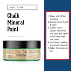 Dixie Belle Paint Company Chalk Finish Furniture Paint - Tree Frog Green (4oz) - Matte Vibrant Green Chic Chalk Mineral DIY Furniture Paint