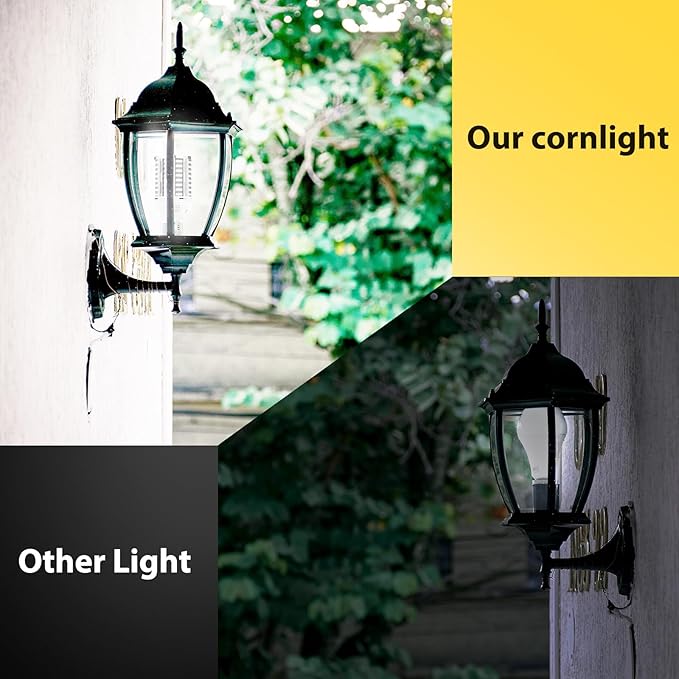 80W LED Corn Light Bulb(800W Equivalent ) 6 pack,Commercial Grade DayLight 5000K E26/E39 10500LM Medium Mogul Base LED Lamp,Large Area Lights For Outdoor Indoor Garage Warehouse Factory Bay Light