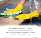 Heavy Duty Kitchen Degreaser Spray, Powerful Cleaner for Stubborn Oil Stains, Grease Remover for Stovetops, Countertops, Ovens & Grills, 2 PCS