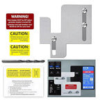 Generator Interlock Kit for Eaton Cutler Hammer Generator BR Series 150 or 200 Amp Panel, 1 1/4-1 7/16 inches Spacing Between Main and Branch Breaker