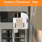 Generator Interlock Kit for Square D QOCGK2C QO or HOMCGK2C Homeline Main Breaker 150A-225A Panels, Load Center Accessory for Indoor and Outdoor Use