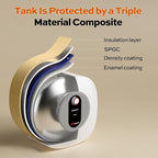 MIZUDO Electric Mini Tank Water Heater - 8.0 Gallon Point of Use Instant Hot Water Heater for RV, Camper, Kitchen, Food Truck, 120V 1440W, Under Sink, Wall or Floor Mounted, Easy to Install