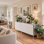 10 Pack Polished Chrome Cabinet Knobs Drawer Knobs Modern Cabinet Pulls Kitchen Cabinet Handles Kitchen Cabinet Hardware Timeless Drawer Pulls for Dresser Cupboard Wardrobe, Chrome(1x10)